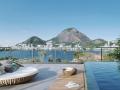 Residence 3 a 5 quartos amplos no Melhor ponto da Lagoa