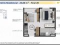 Studios 24m², 1dorm e Aptos. 38m², 2dorm - USP - Cidade Universitária