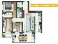 Aptos. 67m², 94m², 2dorm, 3dorm, 2vagas - Butantã