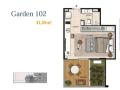 Garden - Studio - 42m2 - Bossa 107 - Ipanema 