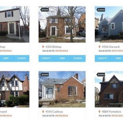 Sonho da casa própria: cidade dos EUA leiloa casas por US$ 1 mil