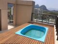 Cobertura 242m² 4 suites 2 salas mega piscina sauna Infraestrutura segurança 24hs a melhor